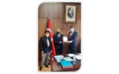 Yeni Genel Müdürümüz Hasan PEZÜK'e Hayırlı Olsun Ziyaretimiz