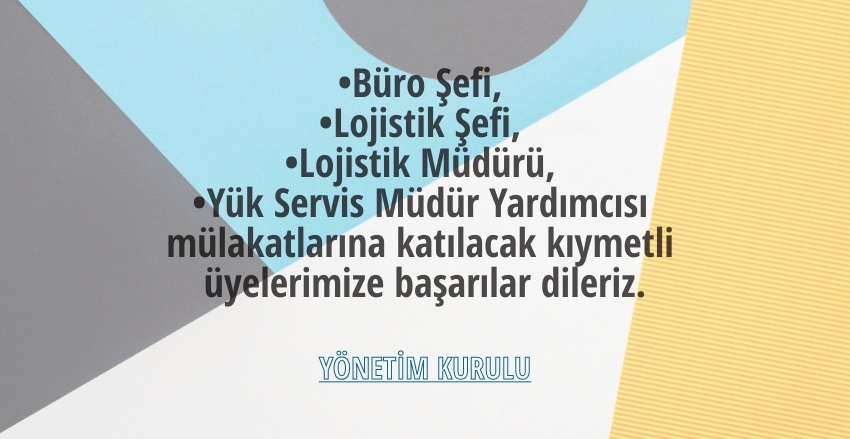 Sözlü Sınavda Başarılar Dileriz!