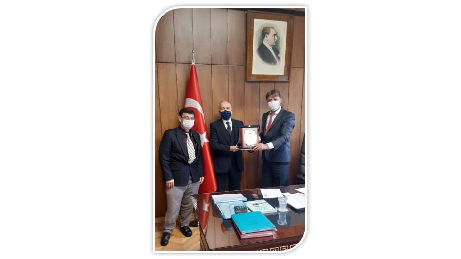 Yeni Genel Müdürümüz Hasan PEZÜK'e Hayırlı Olsun Ziyaretimiz