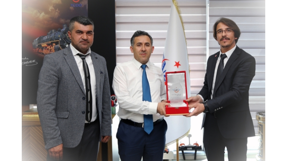 TCDD 7. Bölge Müdürü Uğur AÇIKGÖZ'e Ziyaret!